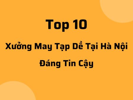 Top +10 Xưởng May Tạp Dề Tại Hà Nội HOT Hiện Nay!